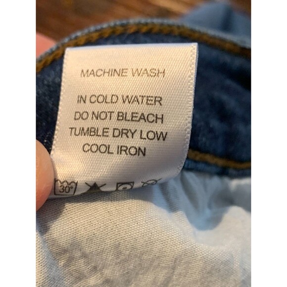 Judy Blue Cutoff Denim Shorts Lucas High Rise Womens Size XL - Picture 9 of 13